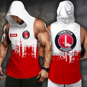 Charlton Athletic F.C Men Workout Hoodie Tank Tops WHT1502