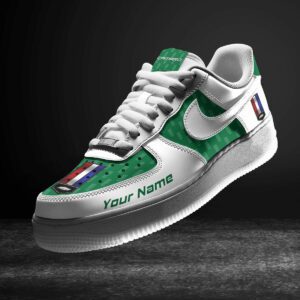 Chevrolet Camaro Green Air Force 1 Sneakers AF1 Limited Shoes For Cars Fan LAF2361