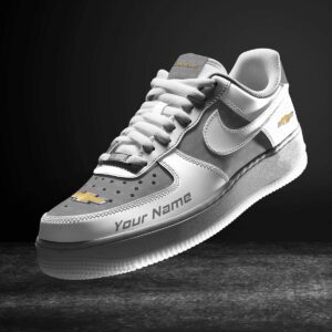 Chevrolet Grey Air Force 1 Sneakers AF1 Limited Shoes For Cars Fan LAF2037