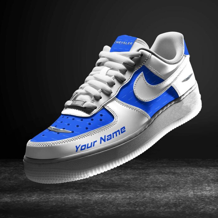 Chrysler Blue Air Force 1 Sneakers AF1 Limited Shoes For Cars Fan LAF2490