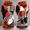 Cleveland Browns Men Workout Hoodie Tank Tops WHT1569