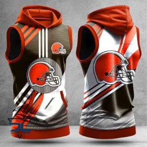 Cleveland Browns NFL Summer Hoodie Tank Top WHT1104