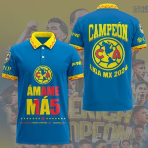 Club America 3D Polo Shirt GCA1178