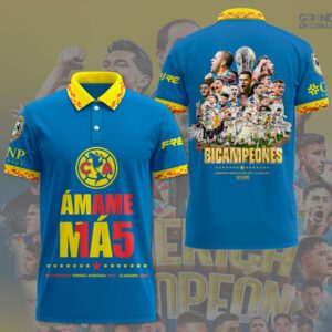 Club America 3D Polo Shirt GCA1180