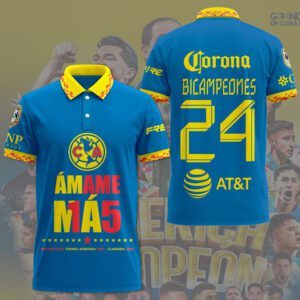 Club America 3D Polo Shirt GCA1181