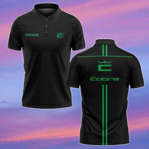 Cobra Personalized Golf Polo Shirts - Green WPL1021