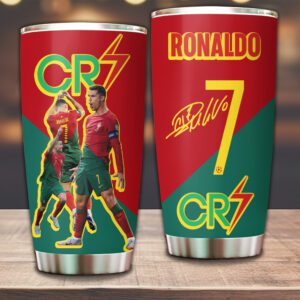 Cristiano Ronaldo x Portugal National Football Team Tumbler WCR1036