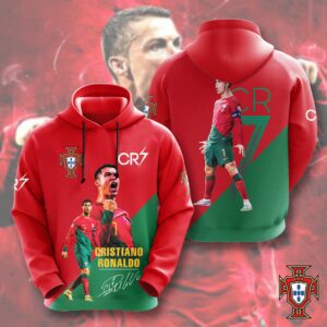 Cristiano Ronaldo x Portugal National Football Team Unisex Hoodie WCR1039