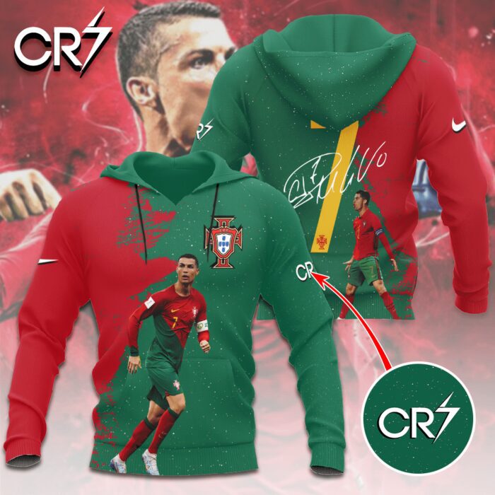 Cristiano Ronaldo x Portugal National Football Team Unisex Hoodie WCR1040