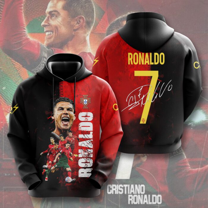 Cristiano Ronaldo x Portugal National Football Team Unisex Hoodie WCR1041