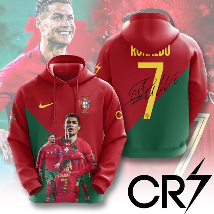 Cristiano Ronaldo x Portugal National Football Team Unisex Hoodie WCR1042