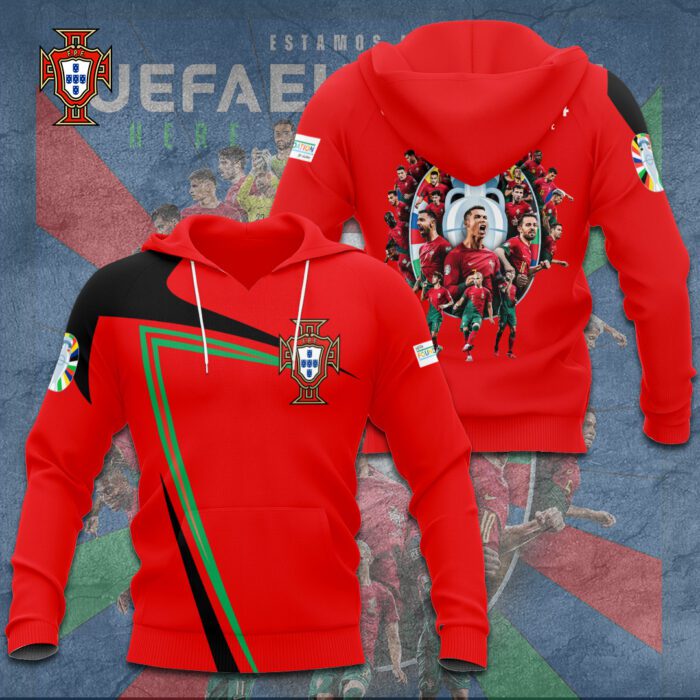 Cristiano Ronaldo x Portugal National Football Team Unisex Hoodie WCR1049