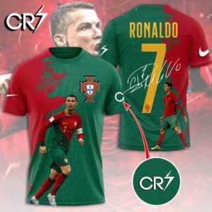Cristiano Ronaldo x Portugal National Football Team Unisex T-Shirt WCR1013