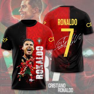Cristiano Ronaldo x Portugal National Football Team Unisex T-Shirt WCR1014
