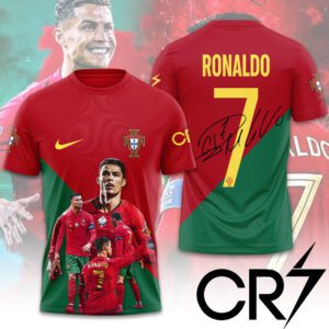 Cristiano Ronaldo x Portugal National Football Team Unisex T-Shirt WCR1015
