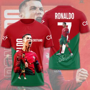 Cristiano Ronaldo x Portugal National Football Team Unisex T-Shirt WCR1016