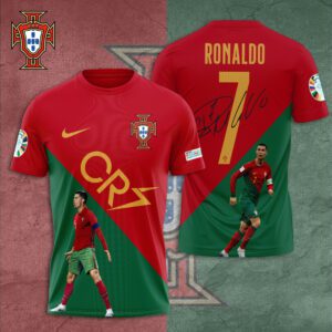 Cristiano Ronaldo x Portugal National Football Team Unisex T-Shirt WCR1017
