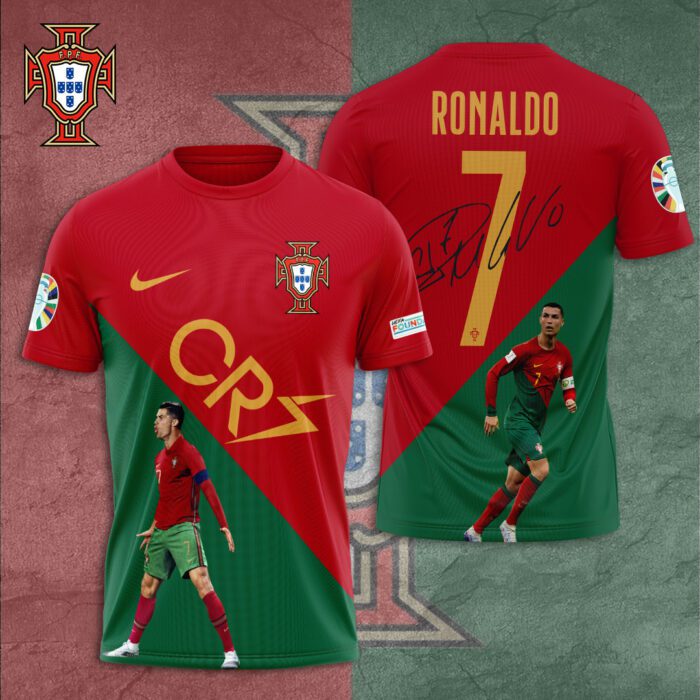 Cristiano Ronaldo x Portugal National Football Team Unisex T-Shirt WCR1017