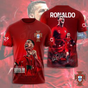 Cristiano Ronaldo x Portugal National Football Team Unisex T-Shirt WCR1018