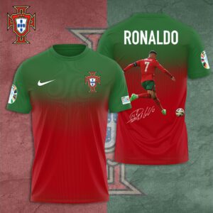 Cristiano Ronaldo x Portugal National Football Team Unisex T-Shirt WCR1020