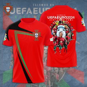 Cristiano Ronaldo x Portugal National Football Team Unisex T-Shirt WCR1022