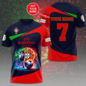 Cristiano Ronaldo x Portugal National Football Team Unisex T-Shirt WCR1026