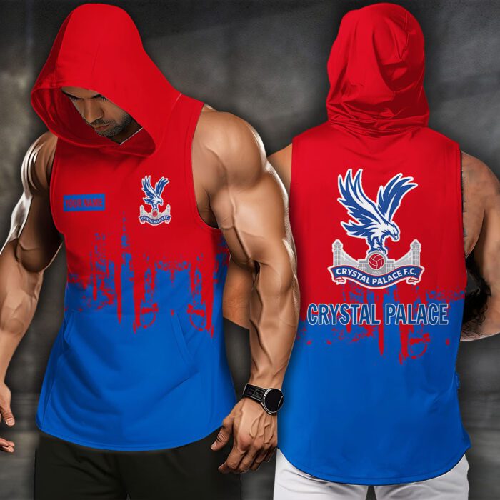 Crystal Palace F.C Men Workout Hoodie Tank Tops WHT1600