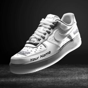 DAF White Air Force 1 Sneakers AF1 Limited Shoes For Cars Fan LAF2439