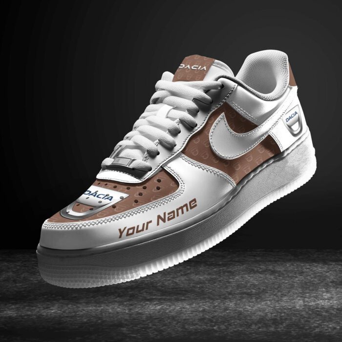 Dacia Brown Air Force 1 Sneakers AF1 Limited Shoes For Cars Fan LAF2766