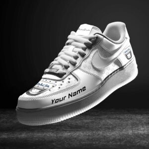 Dacia White Air Force 1 Sneakers AF1 Limited Shoes For Cars Fan LAF2769