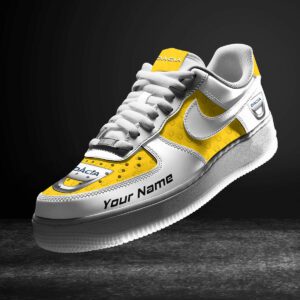 Dacia Yellow Air Force 1 Sneakers AF1 Limited Shoes For Cars Fan LAF2764