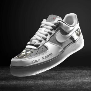 Dodge Grey Air Force 1 Sneakers AF1 Limited Shoes For Cars Fan LAF2627