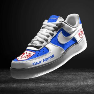 Dodge charger Blue Air Force 1 Sneakers AF1 Limited Shoes For Cars Fan LAF2260