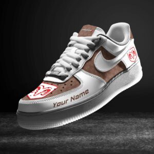 Dodge charger Brown Air Force 1 Sneakers AF1 Limited Shoes For Cars Fan LAF2266