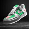 Dodge charger Light Green Air Force 1 Sneakers AF1 Limited Shoes For Cars Fan LAF2262