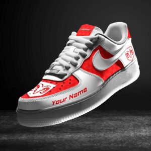 Dodge charger Red Air Force 1 Sneakers AF1 Limited Shoes For Cars Fan LAF2263