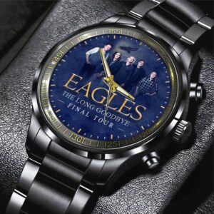 Eagles Band Black Stainless Steel Watch GUD1296