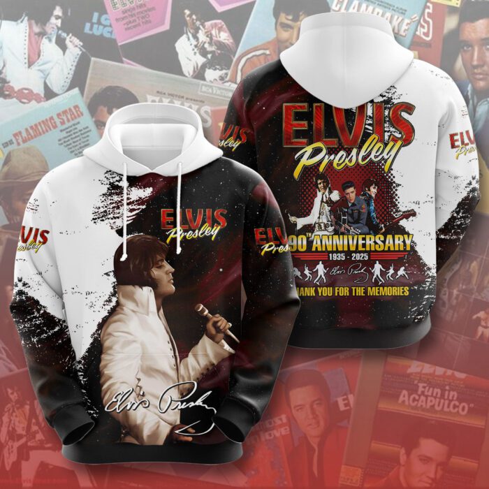 Elvis Presley 3D Unisex Hoodie GUD1136