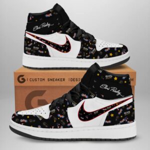 Elvis Presley Air Jordan 1 Sneaker JD1 Shoes For Fans GSS1042