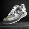 Firebird Pontiac Grey Air Force 1 Sneakers AF1 Limited Shoes For Cars Fan LAF2447