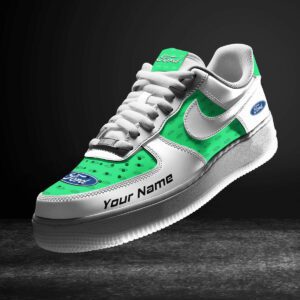 Ford Light Green Air Force 1 Sneakers AF1 Limited Shoes For Cars Fan LAF2062