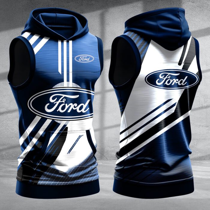 Ford Men Workout Hoodie Tank Tops WHT1418