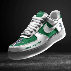 Ford-Mustang Green Air Force 1 Sneakers AF1 Limited Shoes For Cars Fan LAF2211