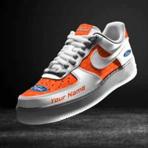 Ford Orange Air Force 1 Sneakers AF1 Limited Shoes For Cars Fan LAF2065