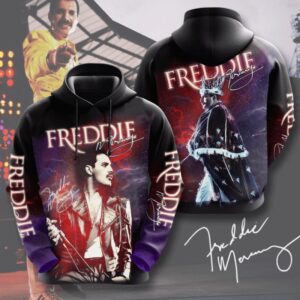 Freddie Mercury 3D Unisex Hoodie GUD1055