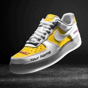 GMC Yellow Air Force 1 Sneakers AF1 Limited Shoes For Cars Fan LAF2524