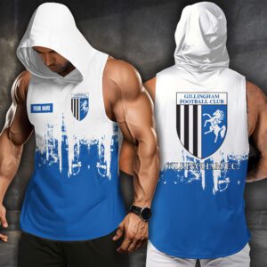 Gillingham Men Workout Hoodie Tank Tops WHT1518