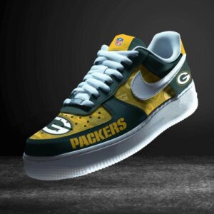 Green Bay Packers NFL Air Force 1 Sneakers AF1 Limited Shoes WMA1045