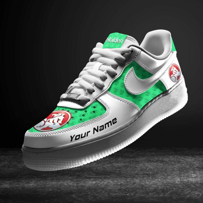 Holden Light Green Air Force 1 Sneakers AF1 Limited Shoes For Cars Fan LAF2412