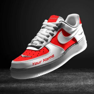 Honda Gold Wing Red Air Force 1 Sneakers AF1 Limited Shoes For Cars Fan LAF2423